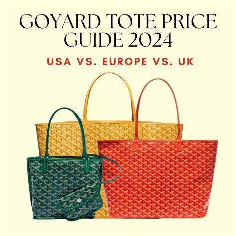 goyard prices in europe|Goyard artois mm price 2022.